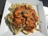 Tagliatelles au saumon en directe sur Youtube