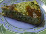 Quiche feuilletée aux courgettes et à la ricotta