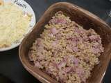 Risotto de coquillettes au jambon