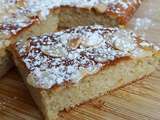 Gâteau aux amandes sans gluten, sans lactose (mais avec du miam dedans)