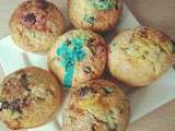 Muffins aux m&m's ... Vous avez dit régressif