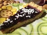 Tarte aux fruits secs et confiture de prunes