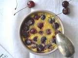 Clafoutis aux cerises (sans gluten, sans lactose)