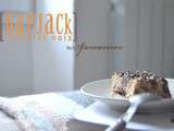 Flapjacks chocolat au lait et noix