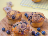 Muffins myrtilles et crumble (comme chez Starbucks)