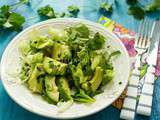 Salade d’avocats aux herbes