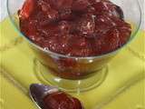 Confiture aux fraises & champagne