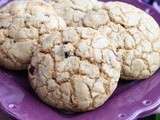 Cookies aux cranberries et au chocolat blanc