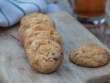 Cookies aux pommes caramélisées