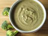 Crème de brocoli au lait de coco (sans gluten)