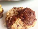 Cookies aux ferrero rocher