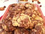 Cookies noisettes et nutella