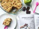 Crumble cookie aux pommes