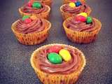 Cupcakes aux m&m’s