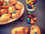 Madeleines aux m&m’s