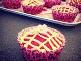 Muffins framboises-chocolat blanc