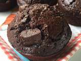 Muffins tout chocolat