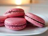 Macarons à la framboise