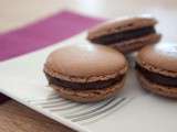 Macarons au chocolat