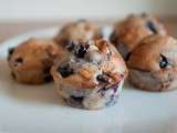 Muffins myrtille chocolat blanc