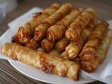 Brick (bourek, briouate, borek) aux crevettes (Maghreb, Algérie, Maroc, Tunisie)