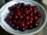 Cerises au sirop au kirsch et à la vanille