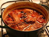 Poulet cacciatore à la cocotte minute