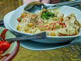 Poulet fatteh (fateh), cuisine de fête, Ramadan (Liban, Egypte..)