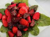 Salade de betteraves rouges (cuisine juive, séfarade, Yom Kippour)