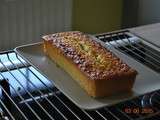 Cake au citron et gingembre confit