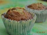 Muffins aux baies de Goji séchées et variante au chocolat