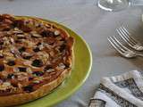 Tarte aux cerises du nord et aux amandes (frangipane)