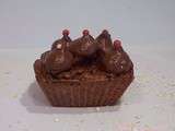 Cupcakes tout chocolat et son d'avoine