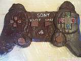 Gâteau manette de Playstation