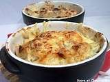 Gratin d'endives au poulet et gorgonzola