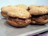 Whoopies au chocolat crousti-fondant