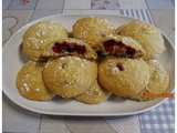 Biscuits craquelés aux framboises - Recette en vidéo