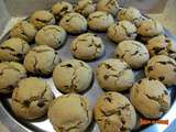 Biscuits faciles au café avec des pépites de chocolat