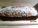 Cake pêches-amandes