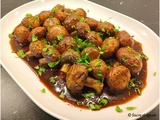 Champignons cuits au four à la sauce soja et au vinaigre balsamique