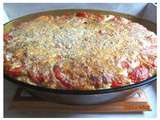 Clafoutis aux tomates et scamorza fumée