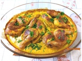 Coquelets au four, sauce crémeuse au curcuma - Recette en vidéo