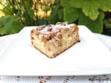 Gâteau moelleux pommes cannelle