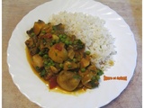 Massala de champignons (vegan)