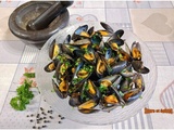 Moules au poivre et au persil - Impepata di cozze