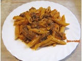 Penne au boeuf haché et fromage