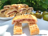 Roulés sablés aux figues