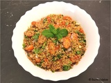 Taboulé libanais - Recette en vidéo