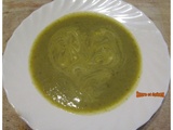 Velouté de courgette à l'oseille