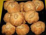 Amaretti amandes-coco